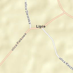 Lipie Street Map