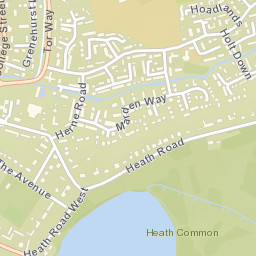 Petersfield Street Map