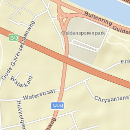 Provincie Oost-Vlaanderen Street Map