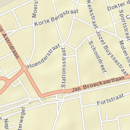 Wetteren Street Map