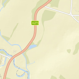 A275, Uckfield, East Sussex TN22, UK Street Map