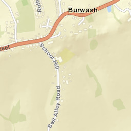 Burwash Street Map