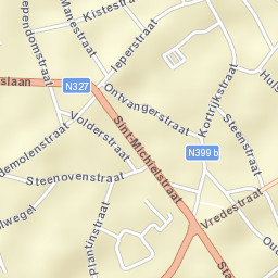Tielt Street Map