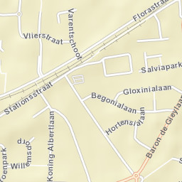 De Pinte Street Map