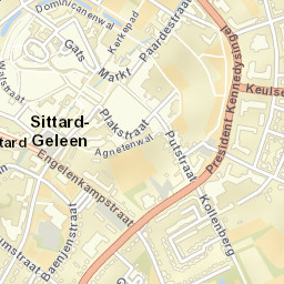 Sittard Street Map