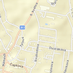 Jiříkov Street Map