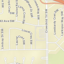 Calgary, AB T3E 5T7, Canada Street Map