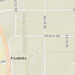 3754 61 Avenue Southeast, Calgary, AB Street Map