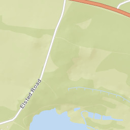 Elsted Road, South Downs National Park Street Map