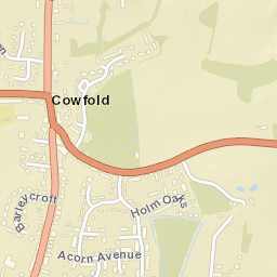 Cowfold Street Map