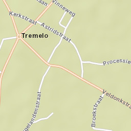Tremelo Street Map
