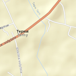 Terny Street Map