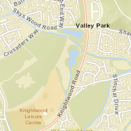 38 Liddel Way, Chandler's Ford, Hampshire Street Map