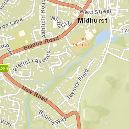 Midhurst Street Map