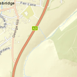 Robertsbridge Street Map