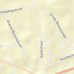 Hooglede Street Map