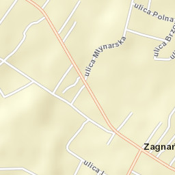Kaniów Street Map