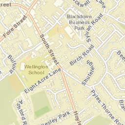 4-6 Fore Street, Wellington, Somerset Street Map