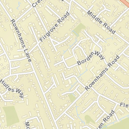 North Baddesley Street Map