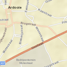Ardooie Street Map