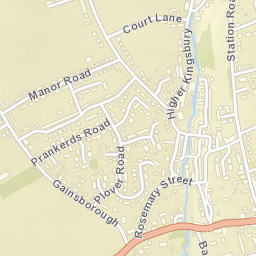 Milborne Port Street Map