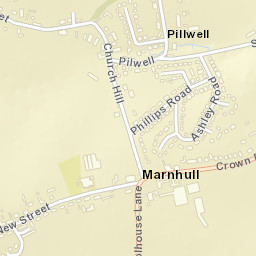 Marnhull Street Map