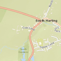 South Harting Street Map