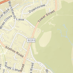 Heathfield Street Map