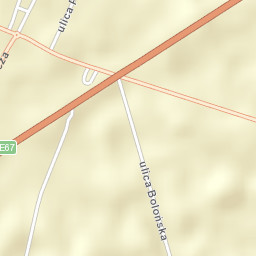 Kobierzyce Street Map