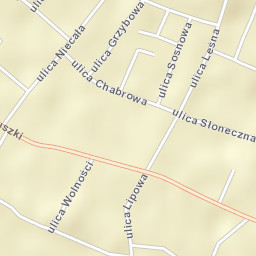 Bystrzyca Street Map
