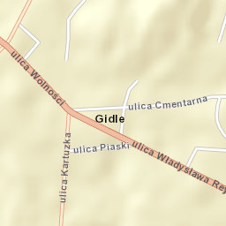 Gidle Street Map