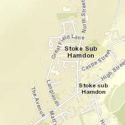 Stoke-sub-Hamdon Street Map