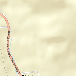 Wojcieszów Street Map