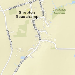 Great Lane, Ilminster, Somerset TA19, UK Street Map