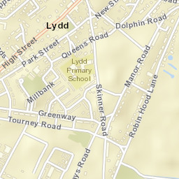 Lydd Street Map