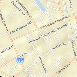 Roeselare Street Map