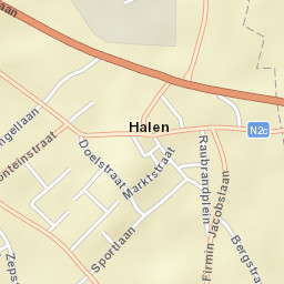 Halen Street Map