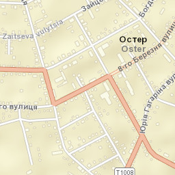 Oster Street Map
