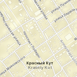 Krasnyy Kut Street Map