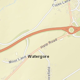 Harp Rd, South Petherton, Somerset TA13 Street Map