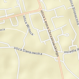Powiat ostrowiecki Street Map