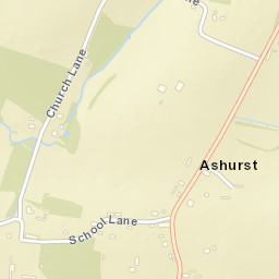 Ashurst Street Map