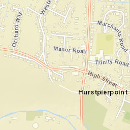 Hurstpierpoint Street Map