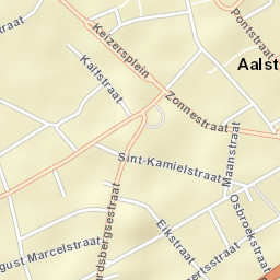 Aalst Street Map