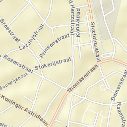 Hasselt Street Map