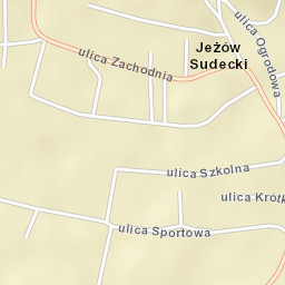 Jeżów Sudecki Street Map