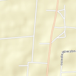 Wierzbno Street Map