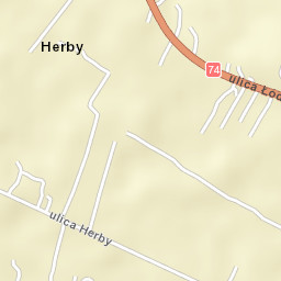 Miedziana Góra Street Map