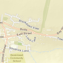 Ilminster Street Map