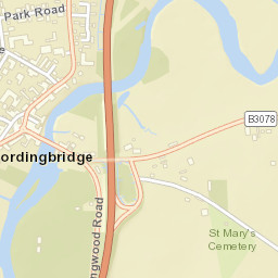 Fordingbridge Street Map